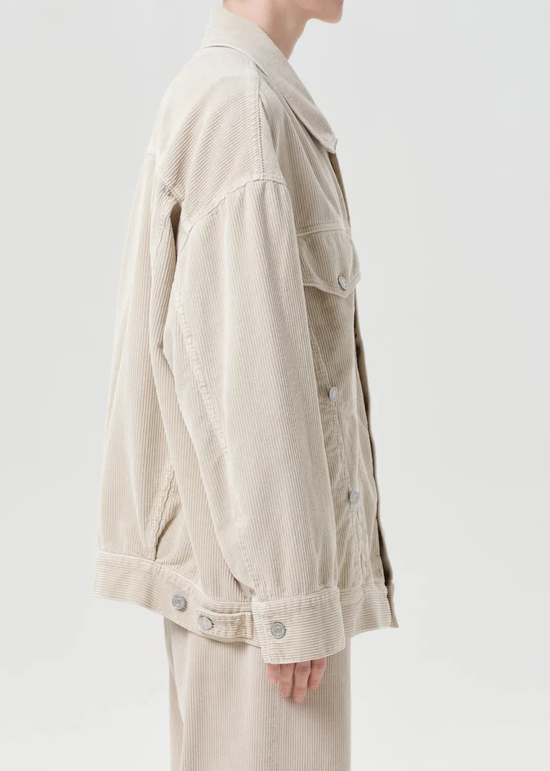 Reworked Wayne Jacket in Rice Grass suitable for night wear Souvenir