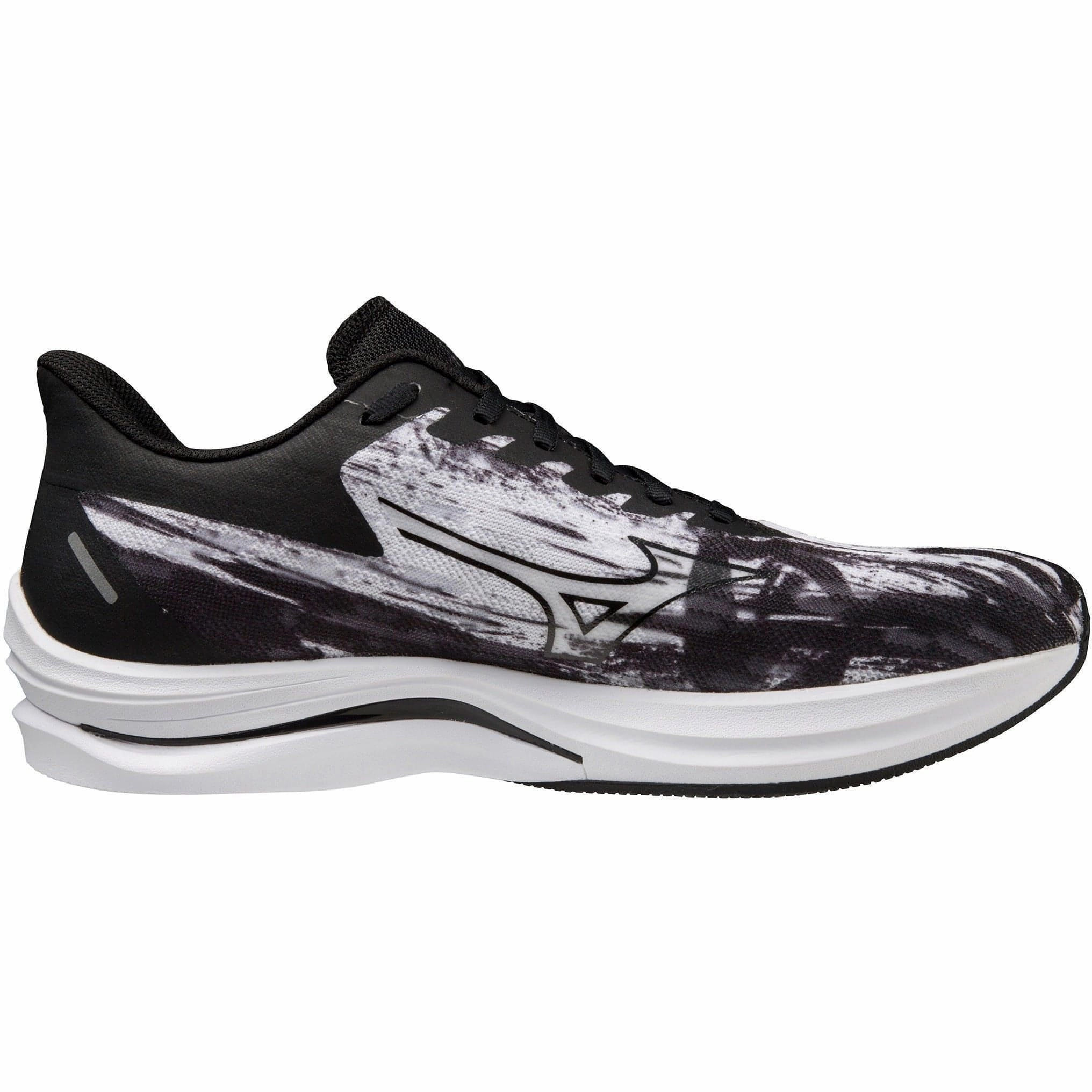 breathable - lining shoes Natural Motion Technology Mizuno Wave Rebellion Sonic Running Shoes - Black