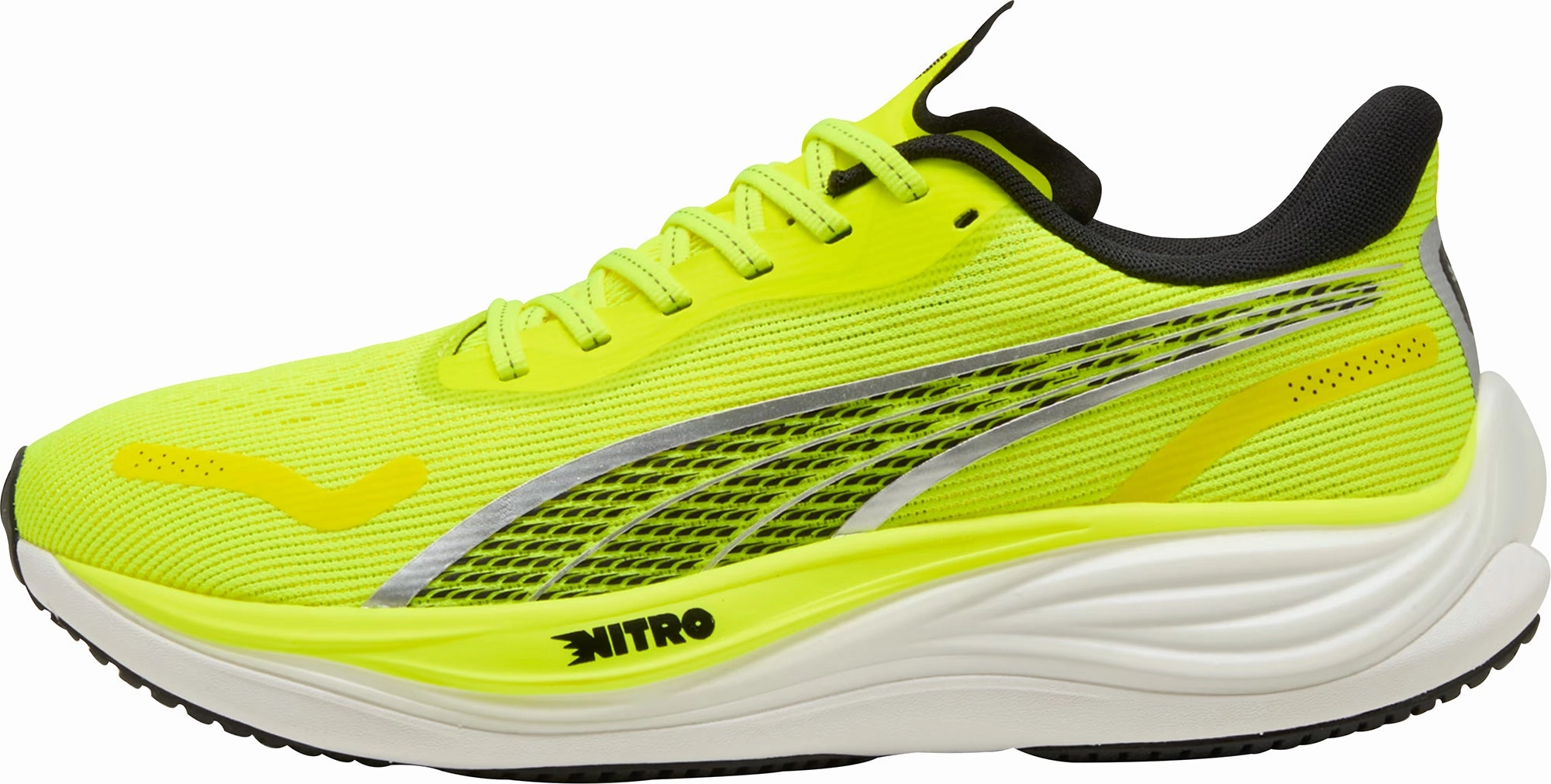 Puma Velocity Nitro 3 Mens Running Shoes - Yellow Neutral Stability