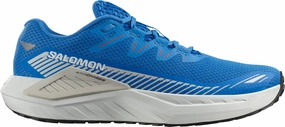Customizable Fit Option Salomon DRX DEFY GRVL Mens Trail Running Shoes - Blue