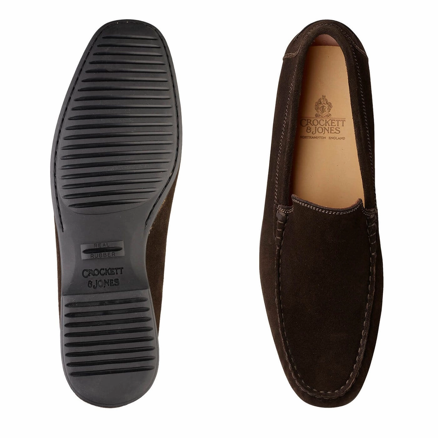 Daily Motion Color Fun Roma Dark Brown Suede