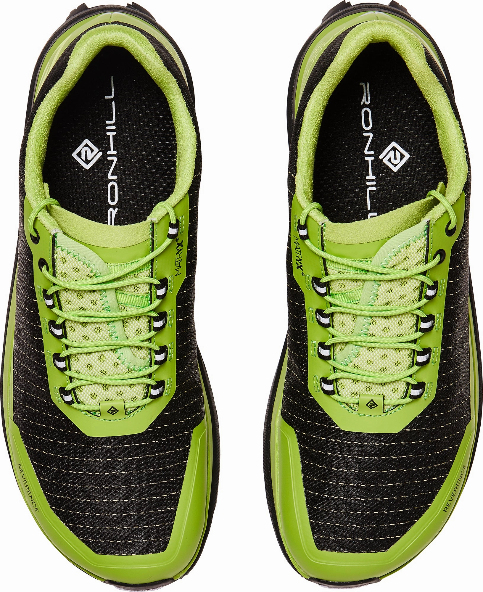 Optimal Flexibility chemical - resistant Ronhill Reverence Mens Trail Running Shoes - Green