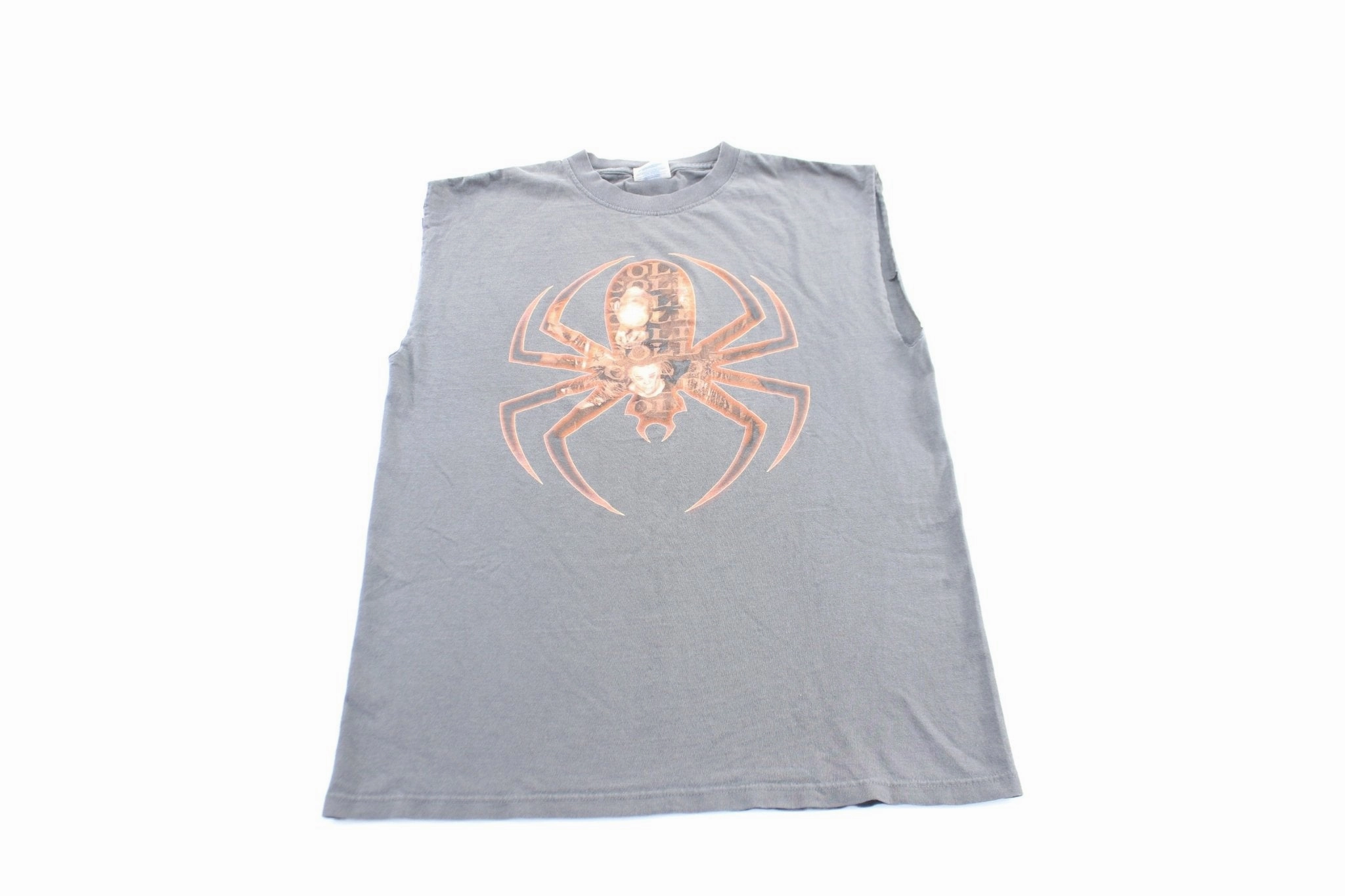 2003 Cold Year of the Spider Band Tank Top Layered Insulation System Reflective Detailing
