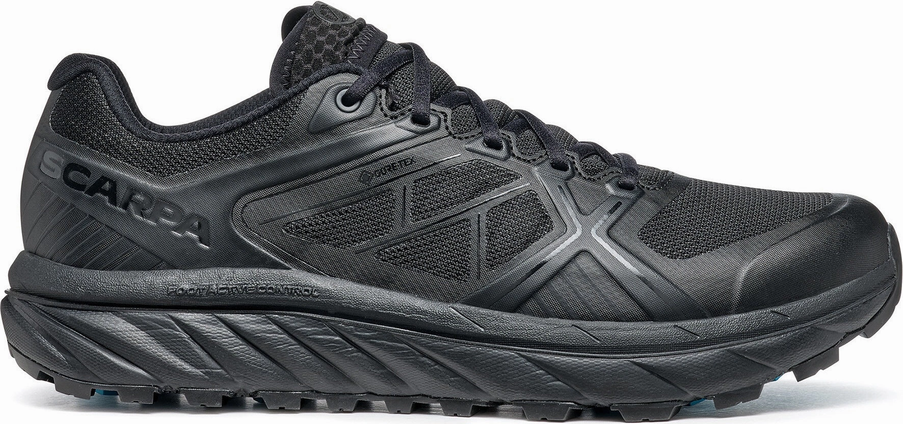 Scarpa Spin Infinity GORE-TEX Womens Trail Running Shoes - Black Geometric Traction Lugs unparalleled - running