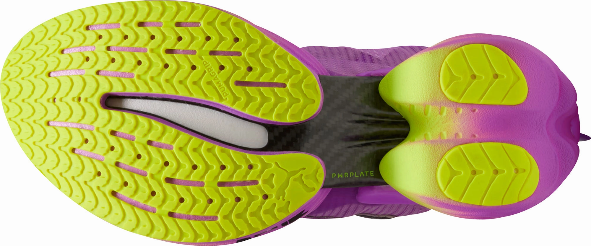 Friction Free Lining Flexible Midsole Construction Puma Fast-R Nitro Elite 2 Mens Running Shoes - Purple