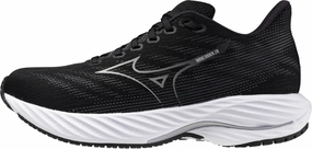 Moisture-wicking fabric Mizuno Wave Rider 28 WIDE FIT (D) Womens Running Shoes - Black