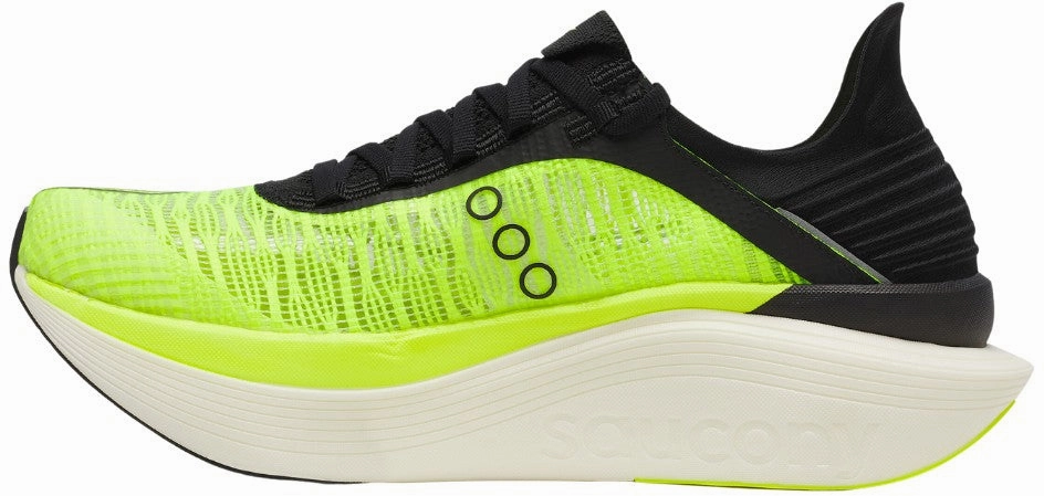 Saucony Endorphin Elite 2 Running Shoes - Yellow Muscle Focus sunny day running