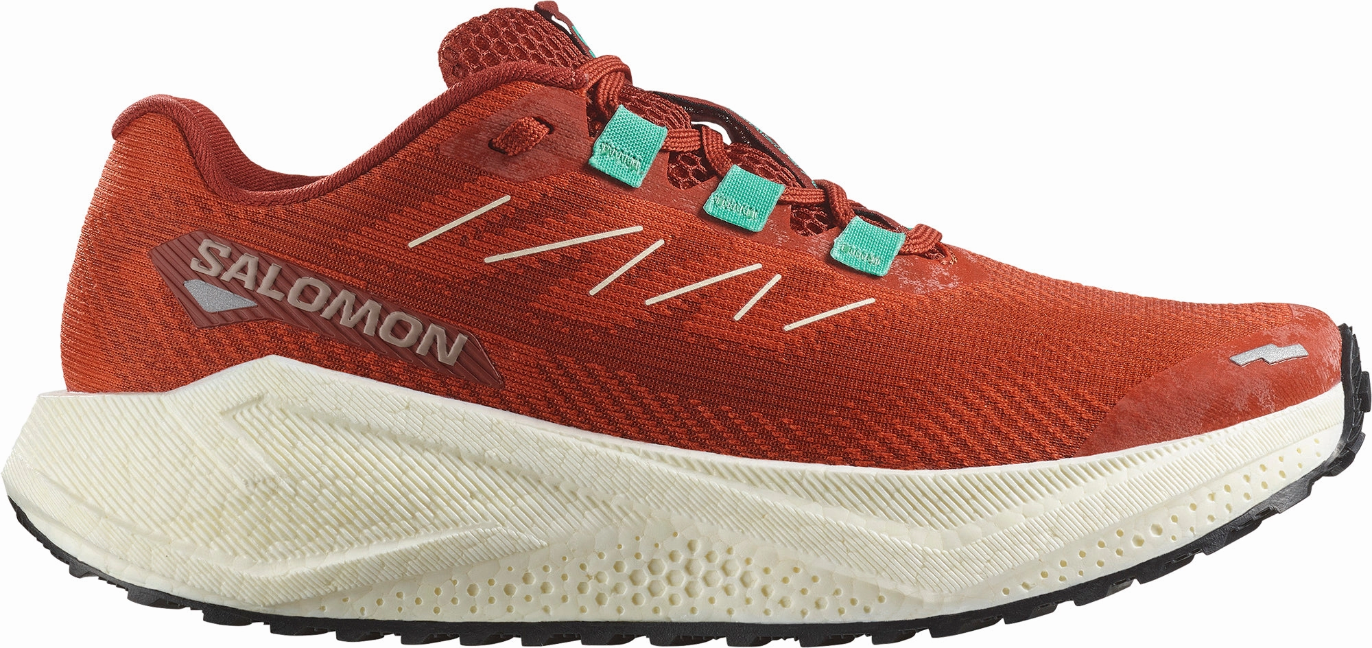 Salomon Aero Blaze 3 GRVL Womens Trail Running Shoes - Orange anti - microbial - treatment shoes suede upper