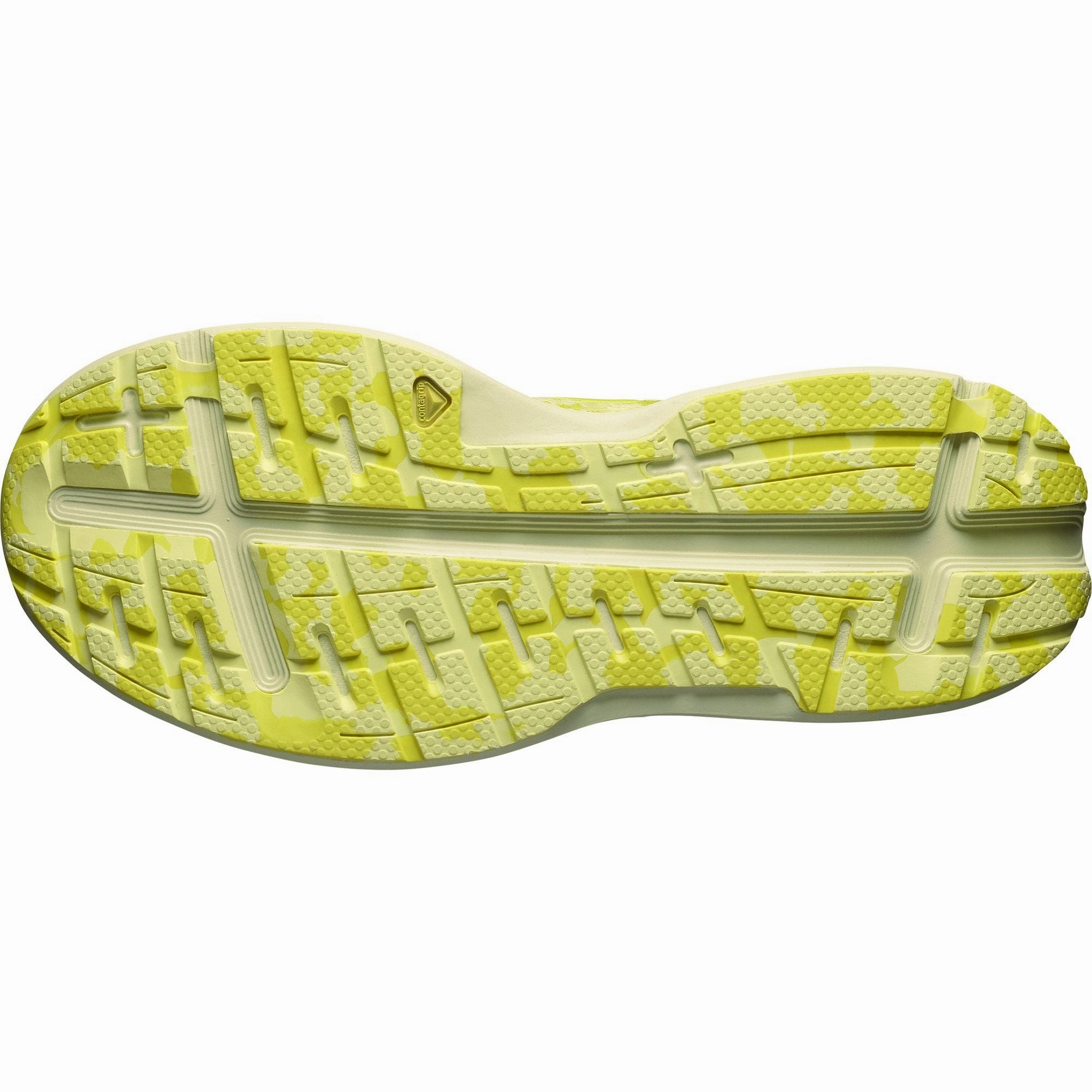 Salomon Aero Glide 2 Mens Running Shoes - Yellow Vertical Height Offset