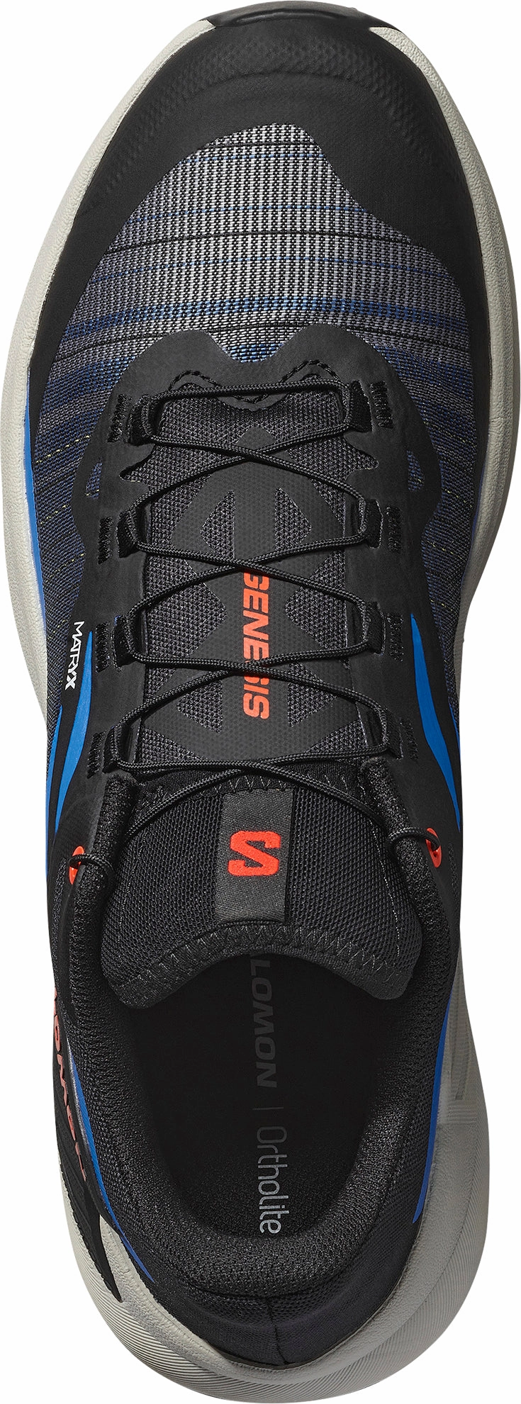 Salomon Genesis Mens Trail Running Shoes - Black AirCushion