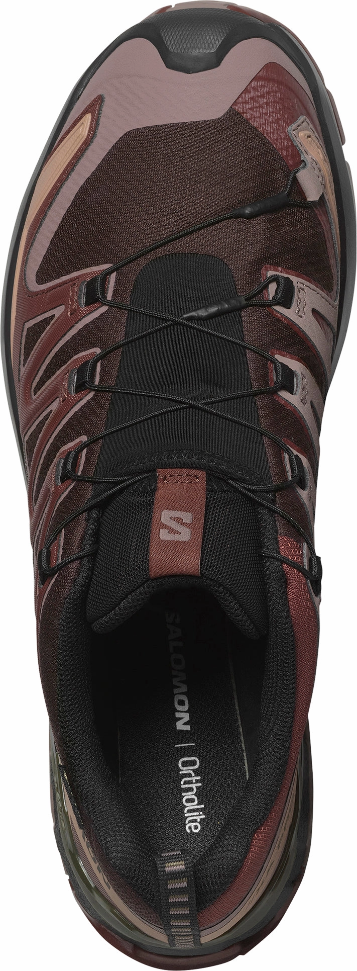 half - length running shoes Salomon XA Pro 3D V9 GORE-TEX Mens Trail Running Shoes - Brown