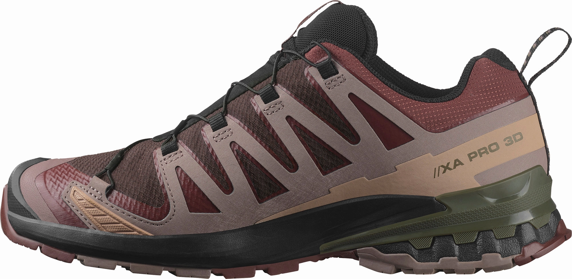 Salomon XA Pro 3D V9 GORE-TEX Mens Trail Running Shoes - Brown water - sports running shoes Ultimate Comfort