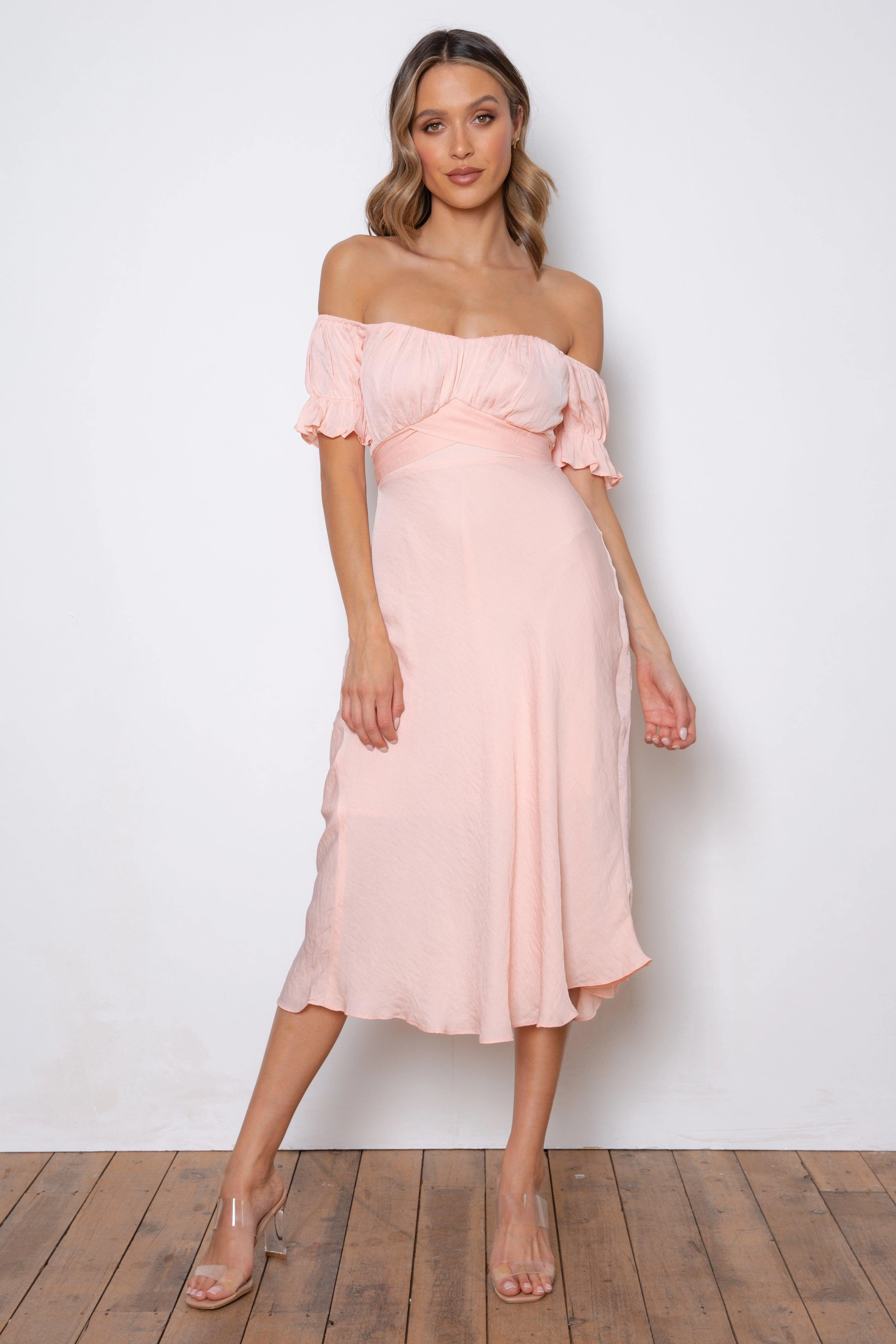 Soft Comfort Samantha Dress - Light Pink