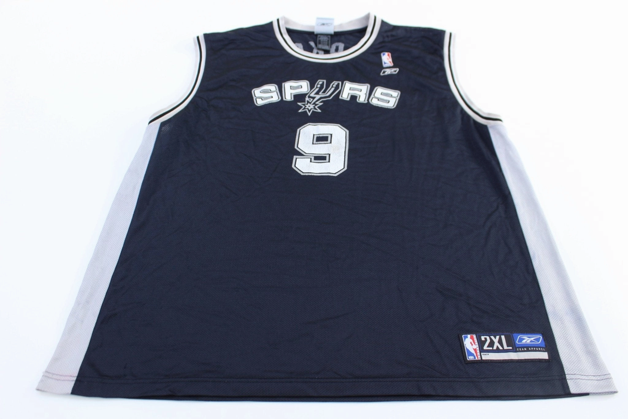 San Antonio Spurs Tony Parker Reebok Basketball Jersey Interlock Knit Structure