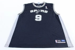 San Antonio Spurs Tony Parker Reebok Basketball Jersey Interlock Knit Structure