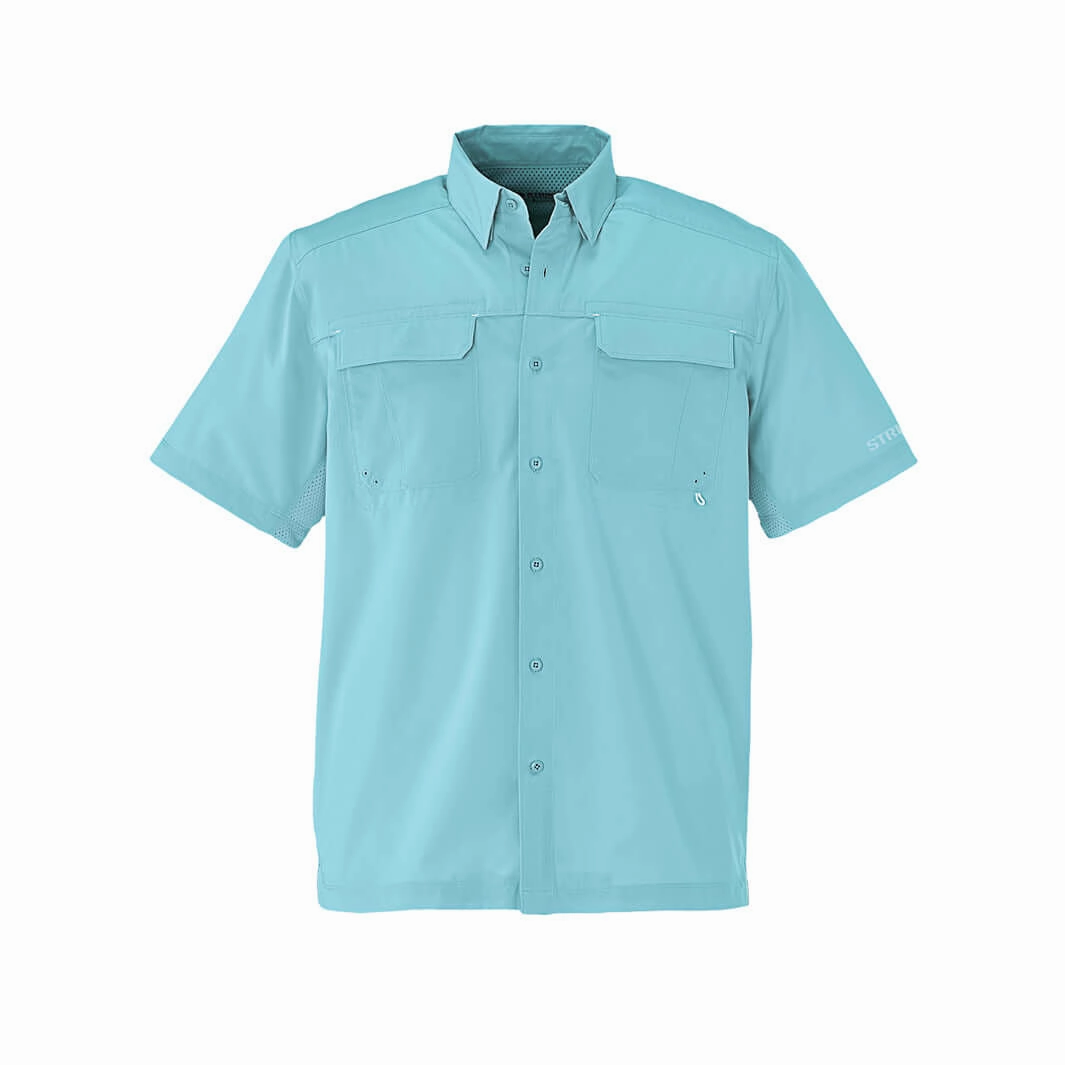 Soft Touch Fabric Sanibel Bay Shirt - Antigua Blue