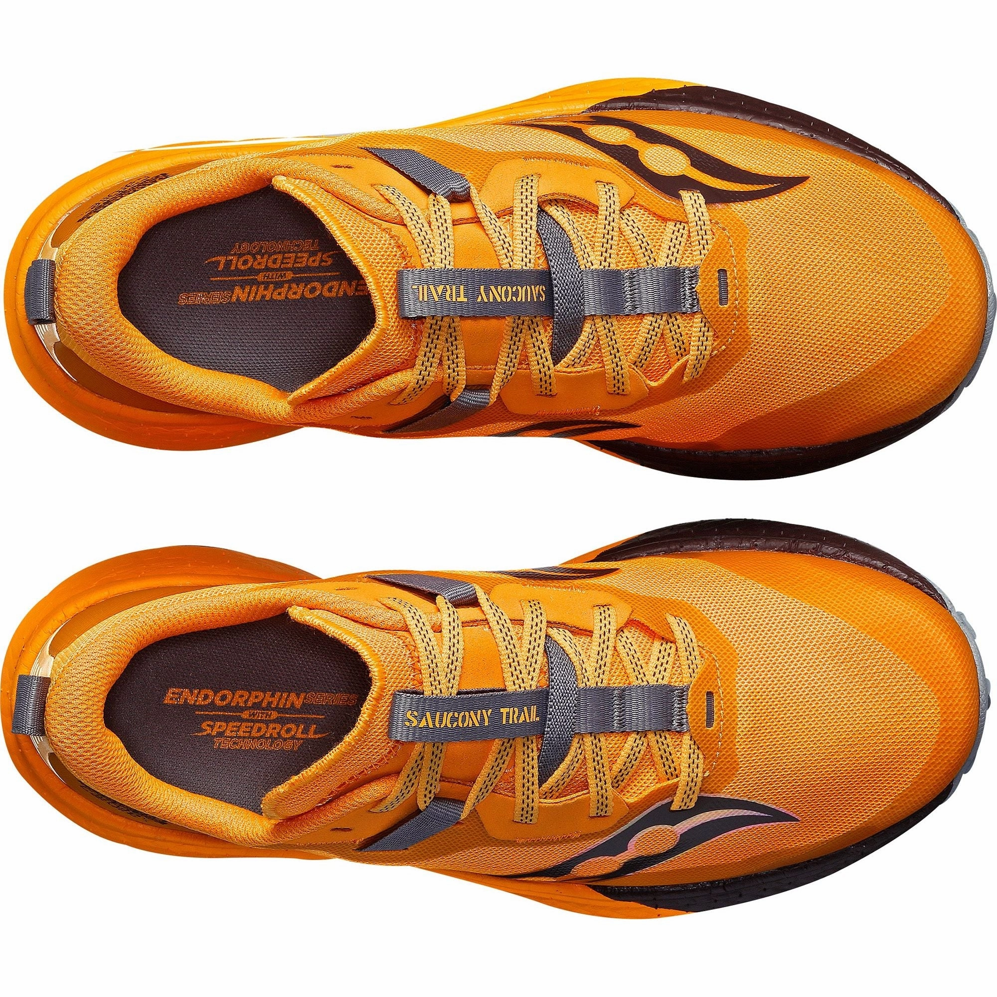 Saucony Endorphin Edge Womens Trail Running Shoes - Orange Aero Ventilation Advanced Pronation Control