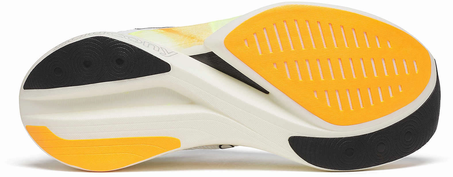 Saucony Endorphin Elite 2 Running Shoes - White Elastic Bands Lightning Lacing System