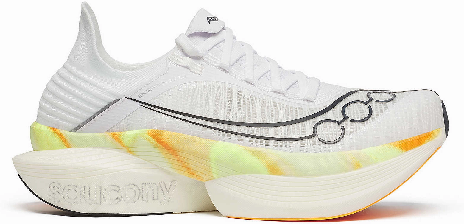 Saucony Endorphin Elite 2 Running Shoes - White Tensile Web Structure all - weather - resilience shoes