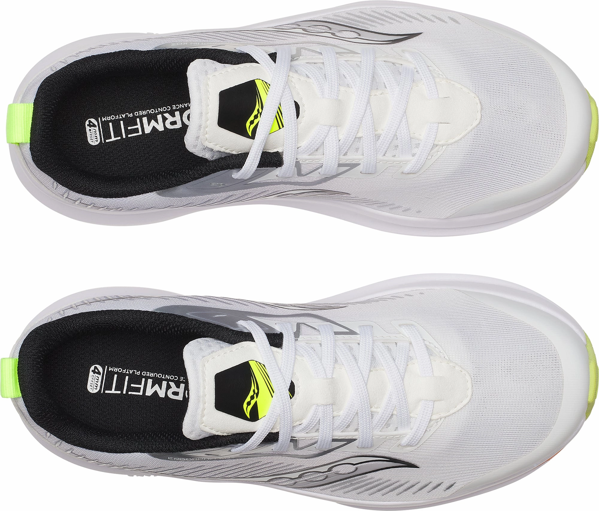 Saucony Endorphin KDZ Junior Running Shoes - White Comfort-focused design