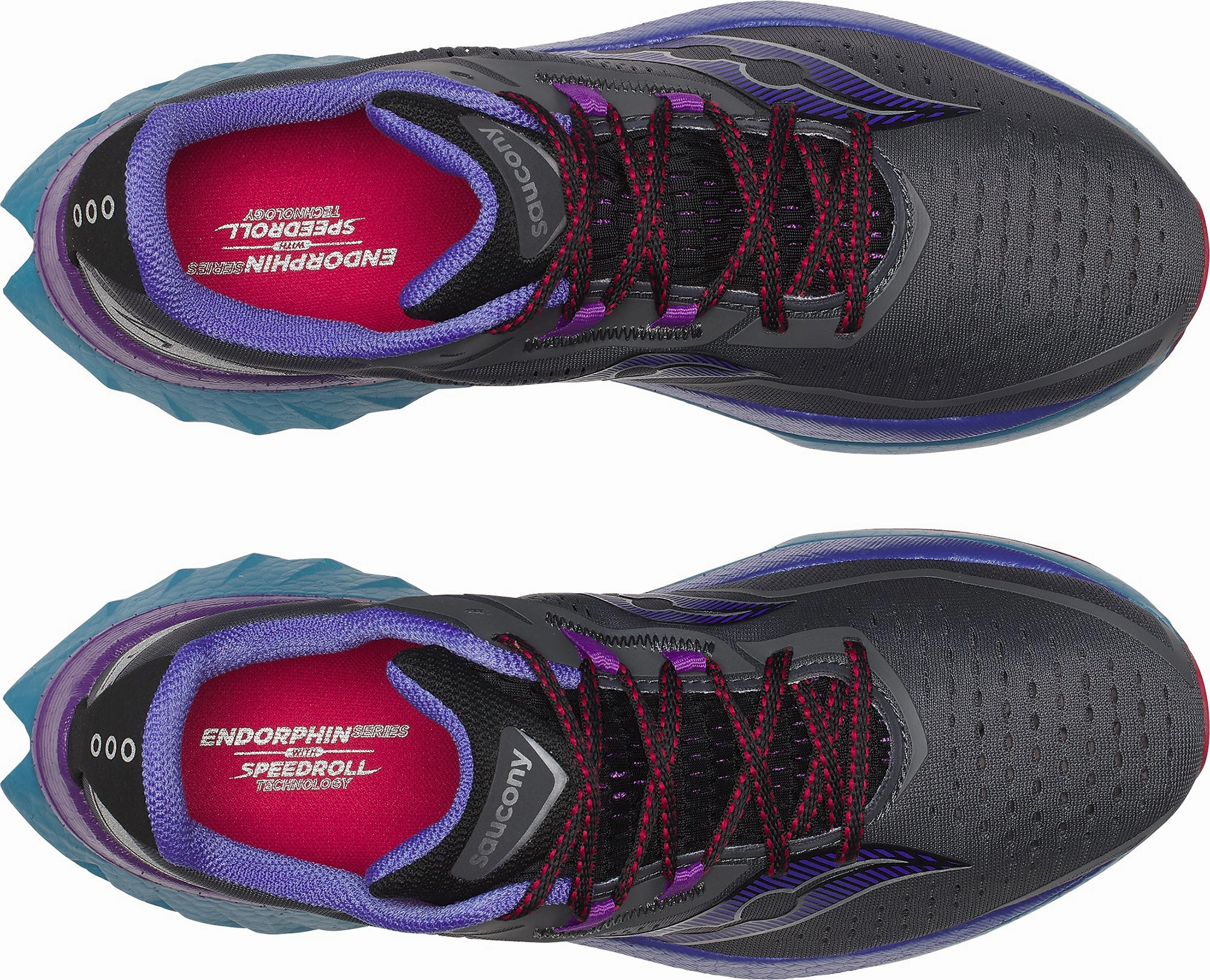 compatible running with a GPS tracker Saucony Endorphin Speed 4 Mens Running Shoes - Grey