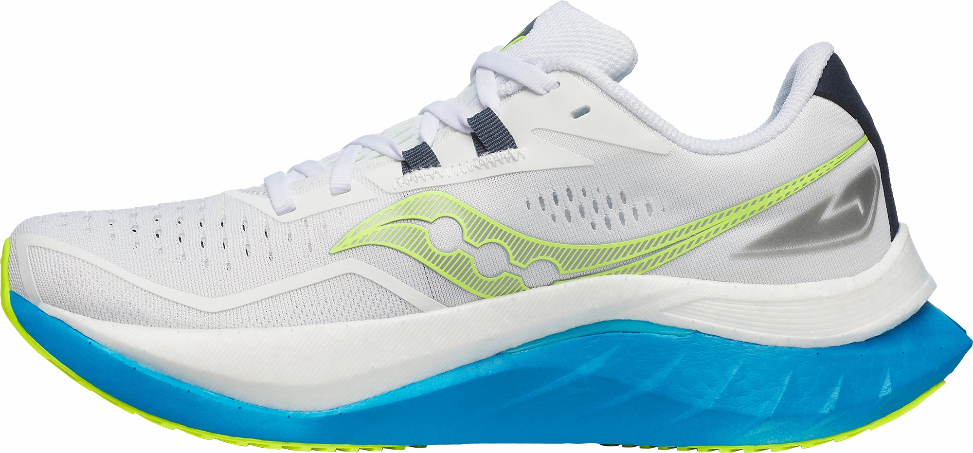 Quick Dry Material Saucony Endorphin Speed 4 Womens Running Shoes - White