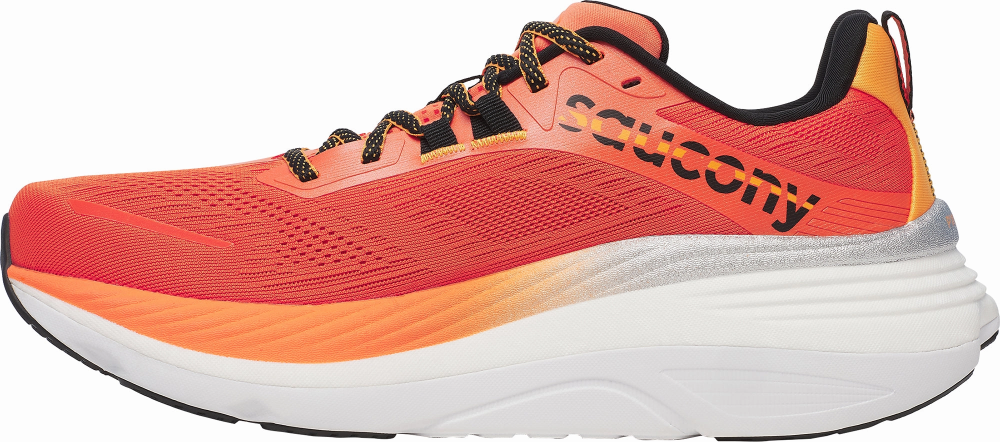 Dust - resistant Saucony Hurricane 24 Mens Running Shoes - Orange