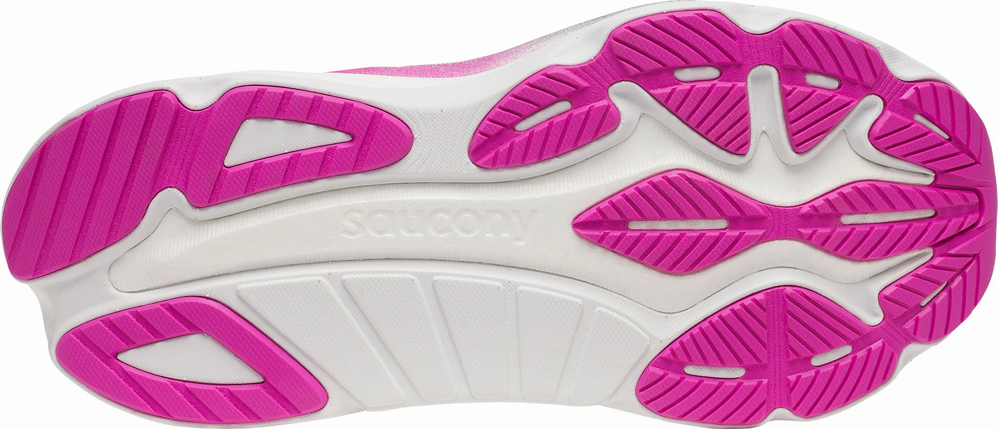 Saucony Hurricane 24 Womens Running Shoes - Blue running in an obstacle course race