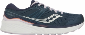 Saucony Munchen 4 Womens Running Shoes - Blue Rebound Boost Lace   Up