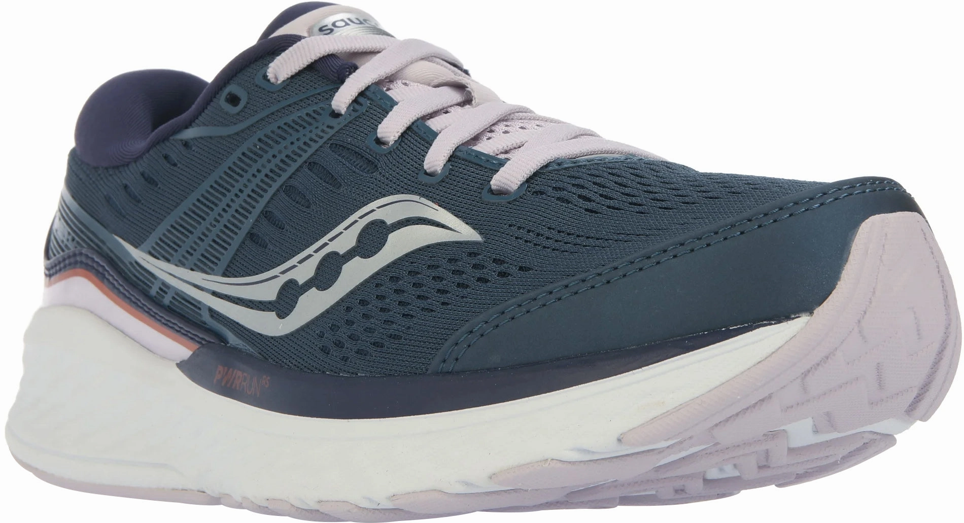 Saucony Munchen 4 Womens Running Shoes - Blue Impact Resistant Heel anaerobic exercise shoes