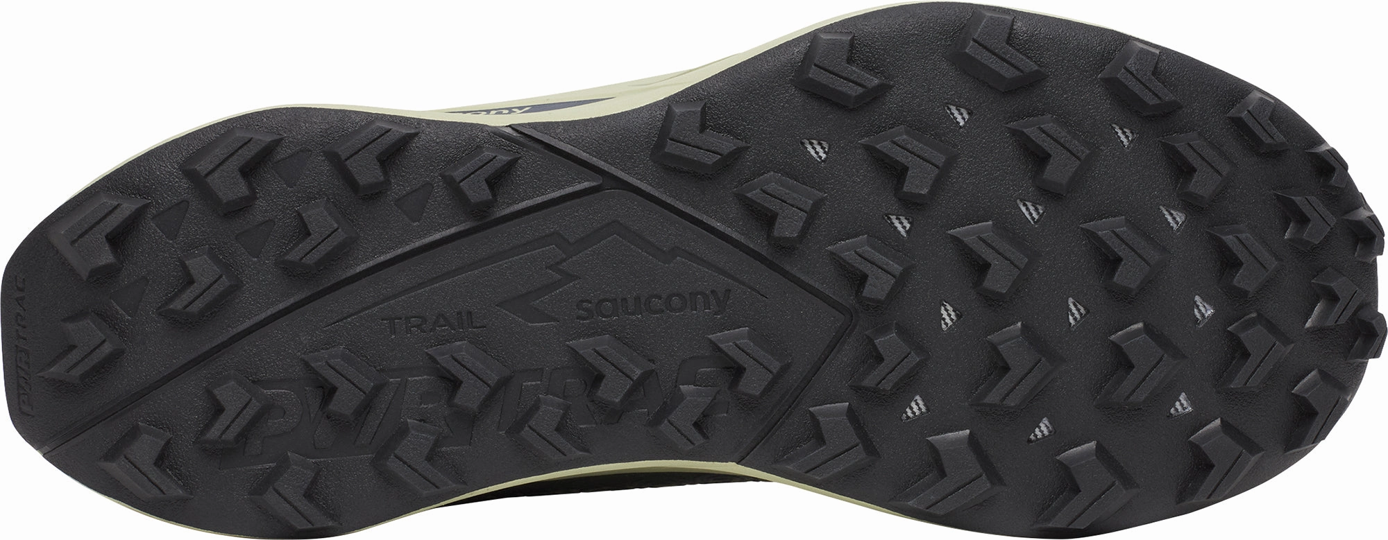 Saucony Peregrine 15 GORE-TEX Mens Trail Running Shoes - Green Reinforced Tensile Web