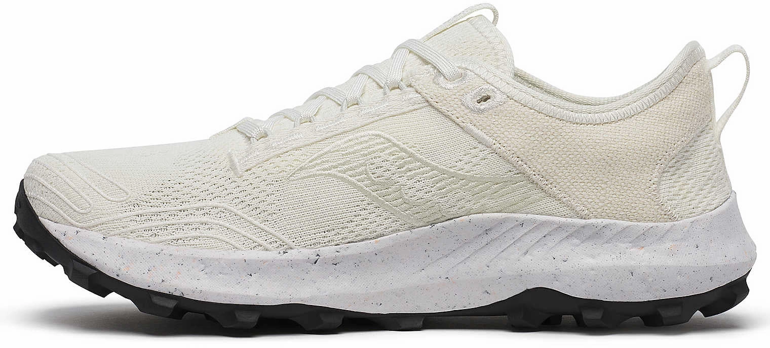 Ground Contact Technology Saucony Peregrine RFG Mens Trail Running Shoes - White