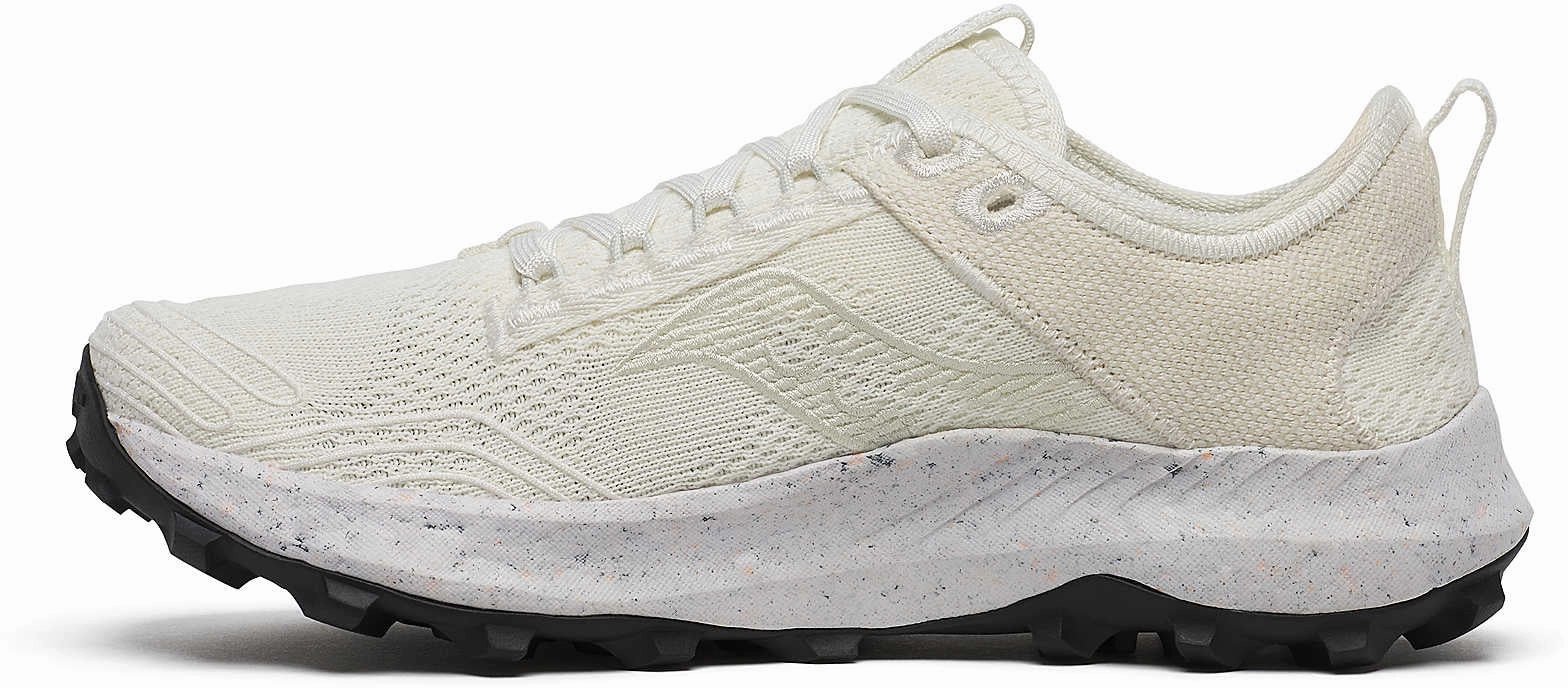 Saucony Peregrine RFG Womens Trail Running Shoes - White Torsional Support System Multi Surface