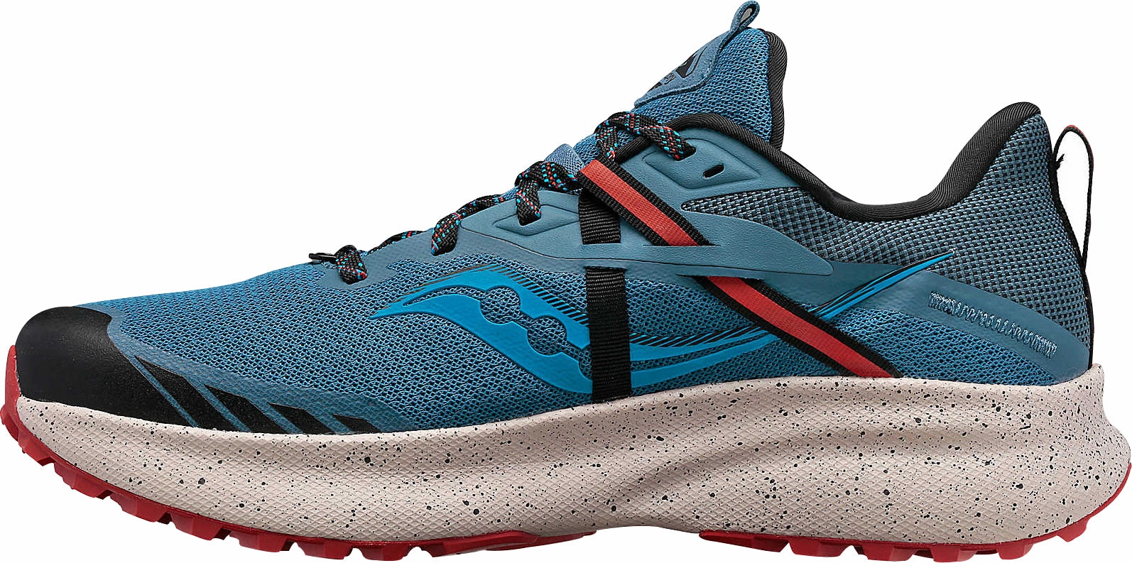 Saucony Ride 15 TR Mens Trail Running Shoes - Blue monochromatic shoes training shoe equipment