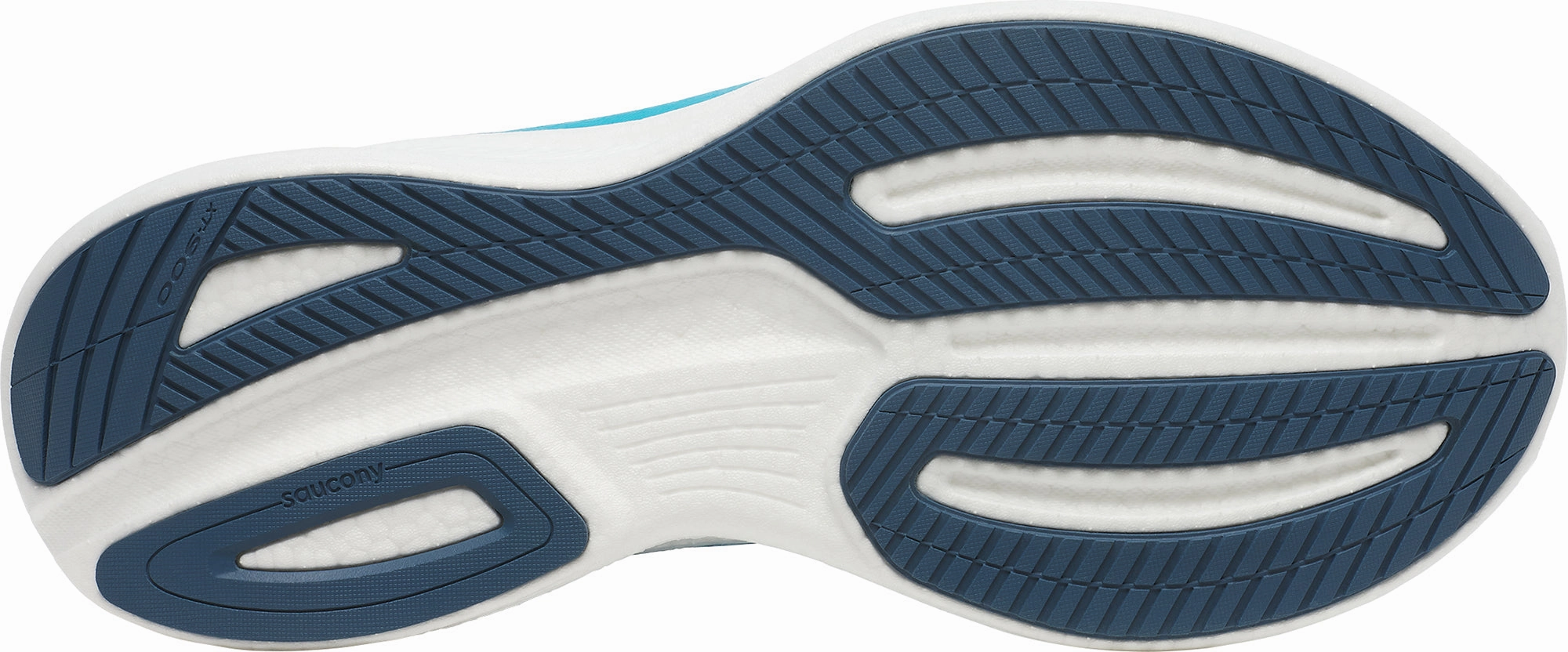 single - density - midsole - feature shoes running in a mud run shoes Saucony Ride 17 Womens Running Shoes - Blue