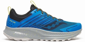 Saucony Ride TR2 Mens Trail Running Shoes - Blue cushioning - shoes