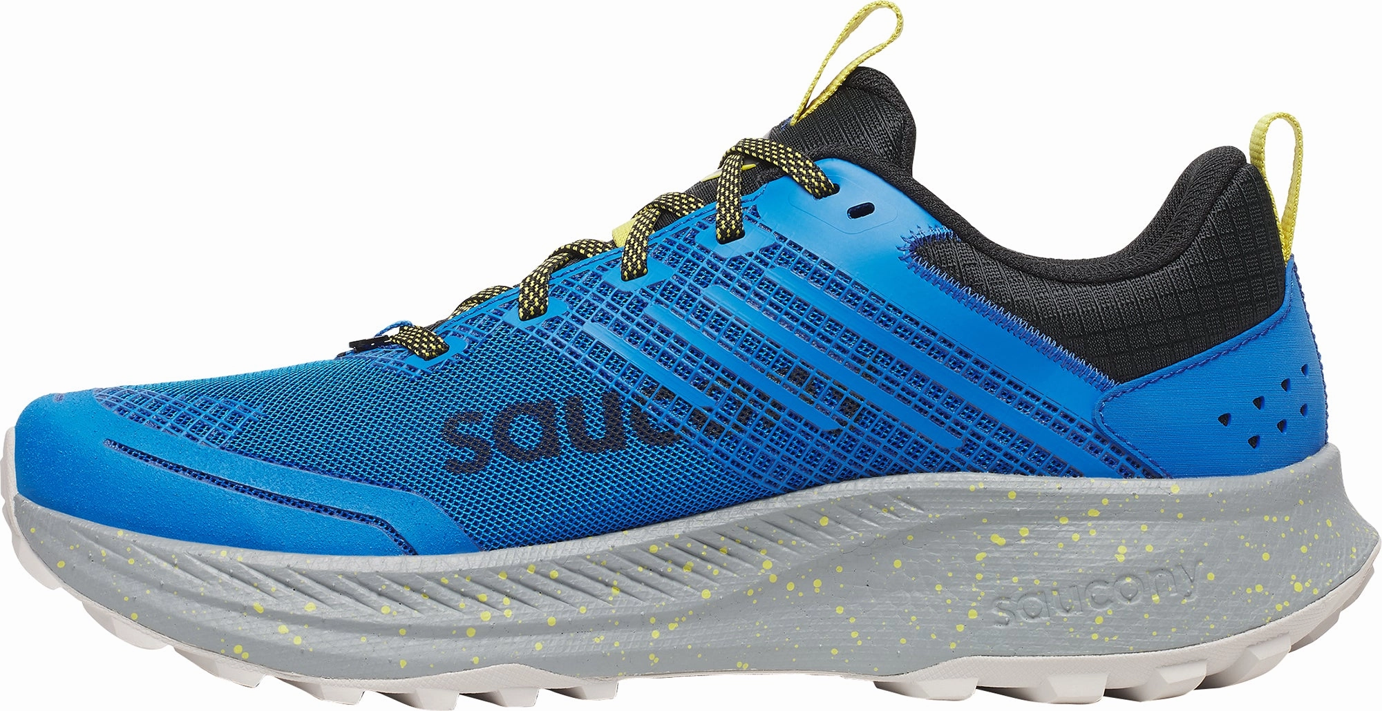 Saucony Ride TR2 Mens Trail Running Shoes - Blue seamless upper shoes