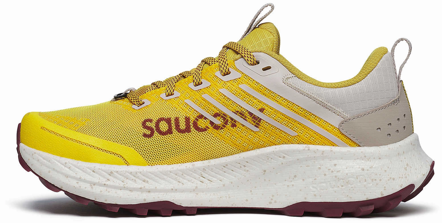 Saucony Ride TR2 Womens Trail Running Shoes - Yellow foldable shoes men's sports footwear