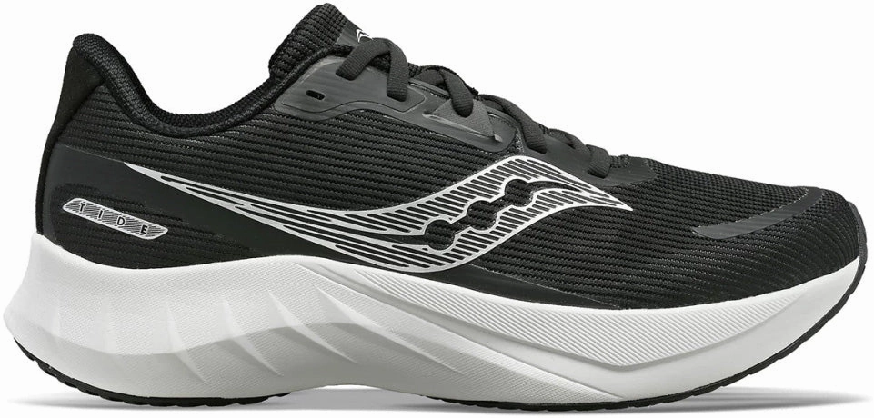 Saucony Tide 2 Womens Running Shoes - Black Short Distance Run