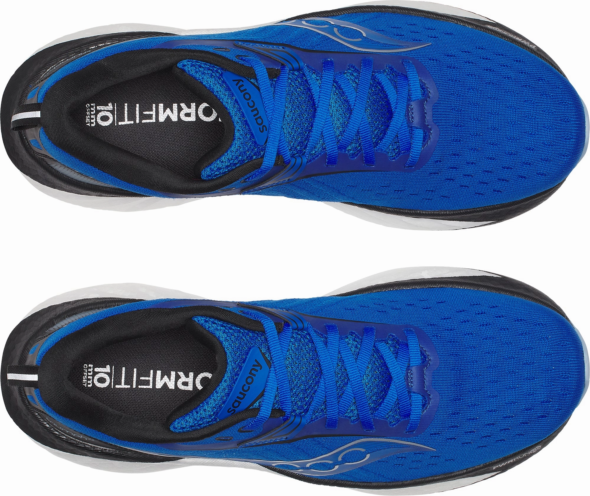 Saucony Triumph 22 Mens Running Shoes - Black low - top