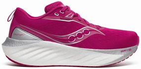 climbing shoes Saucony Triumph 22 Womens Running Shoes - Pink