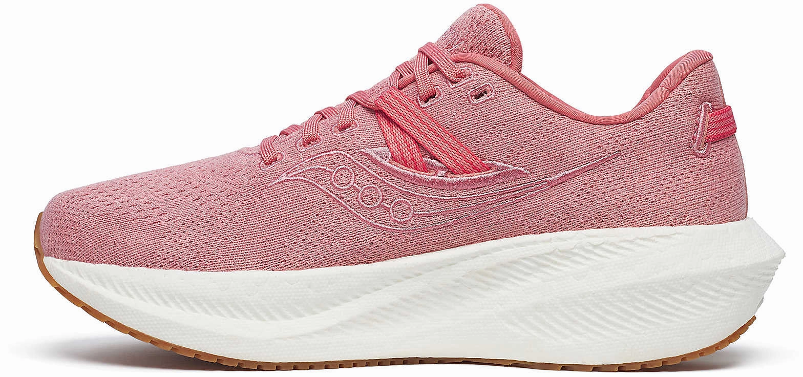 Saucony Triumph RFG Womens Running Shoes - Pink Bonded Seamless Construction