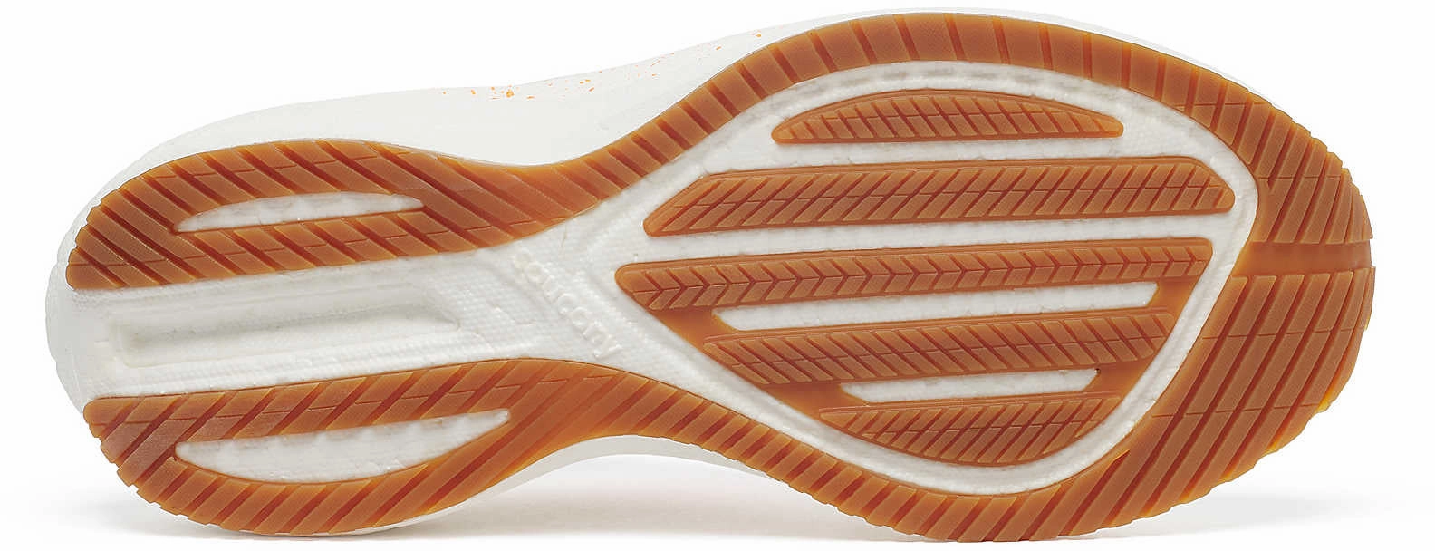 Reflective details traction - pattern sole shoes Saucony Triumph RFG Womens Running Shoes - White