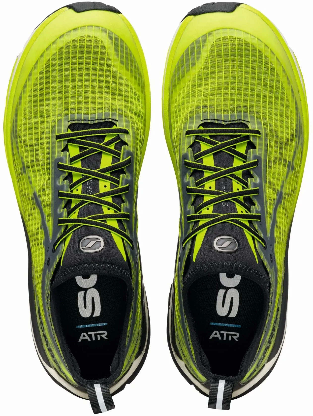 Pressure Zoned Cushioning pre - race jitters Scarpa Golden Gate ATR Mens Trail Running Shoes - Green