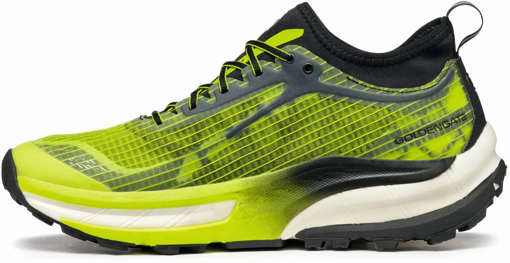 High Energy Return Cushioning Airflow Optimized Scarpa Golden Gate ATR Mens Trail Running Shoes - Green