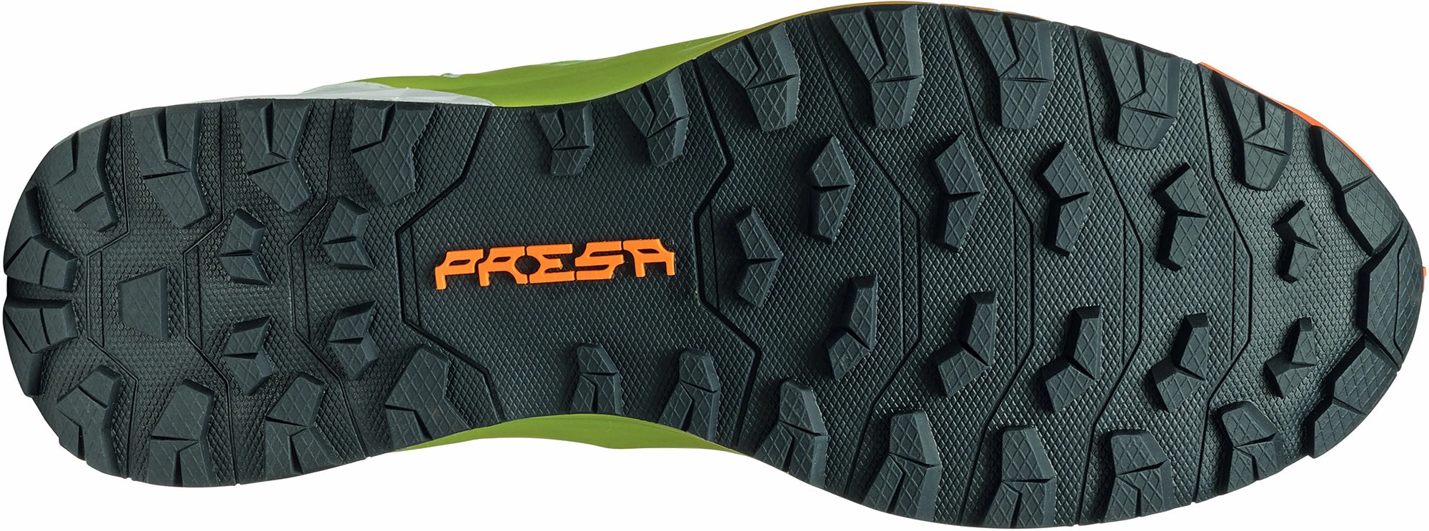 Aero Cool Ventilation Mesh Scarpa Ribelle Run Mens Trail Running Shoes - Green