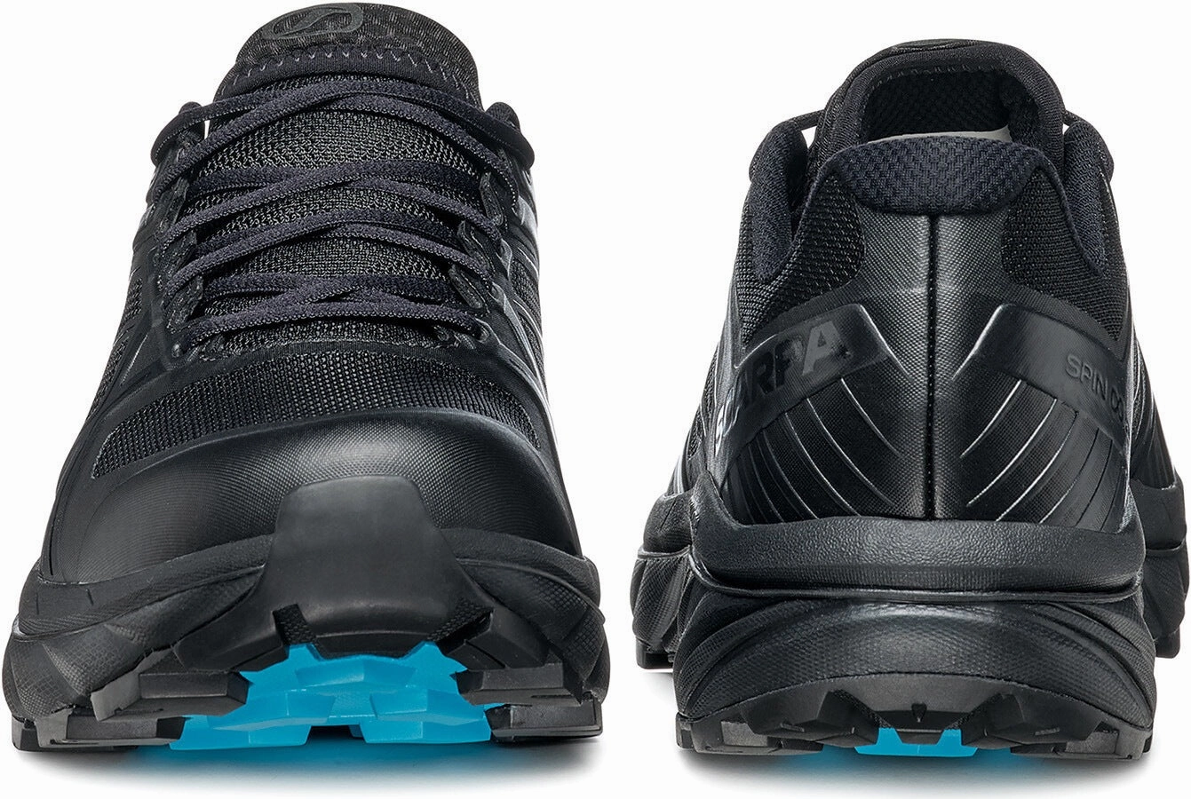 running in a charity run shoes walking shoes Scarpa Spin Inifinity GORE-TEX Mens Trail Running Shoes - Black