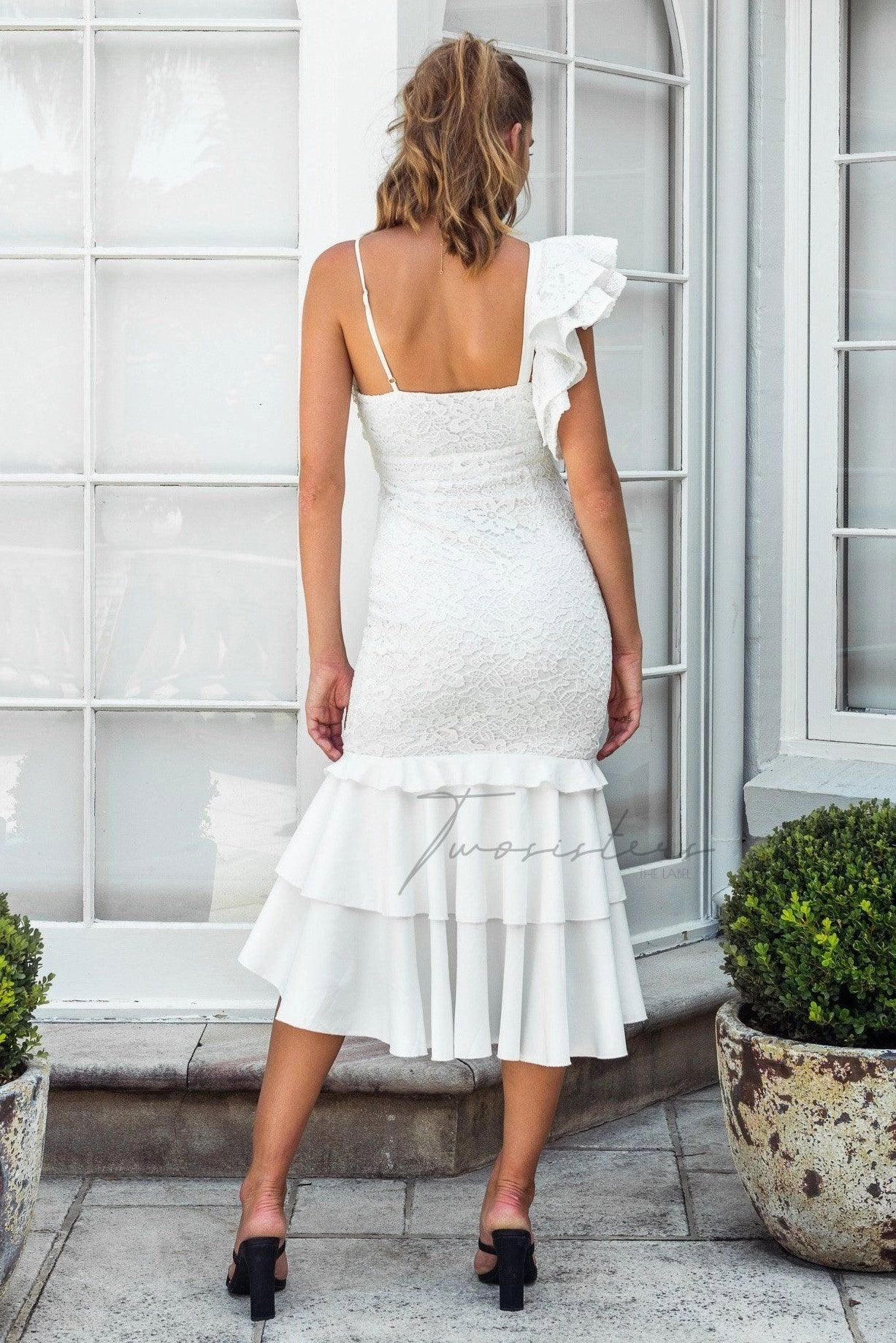 Natural Flow Versatile Piece Sophia Dress - White