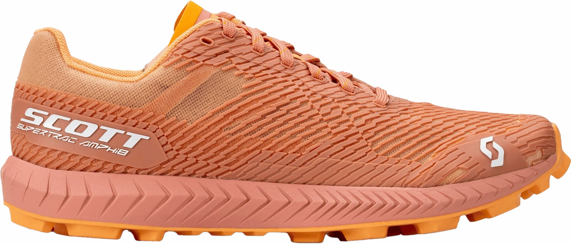 Scott Supertrac Amphib Womens Trail Running Shoes - Orange stability - focused running shoes adult running shoes