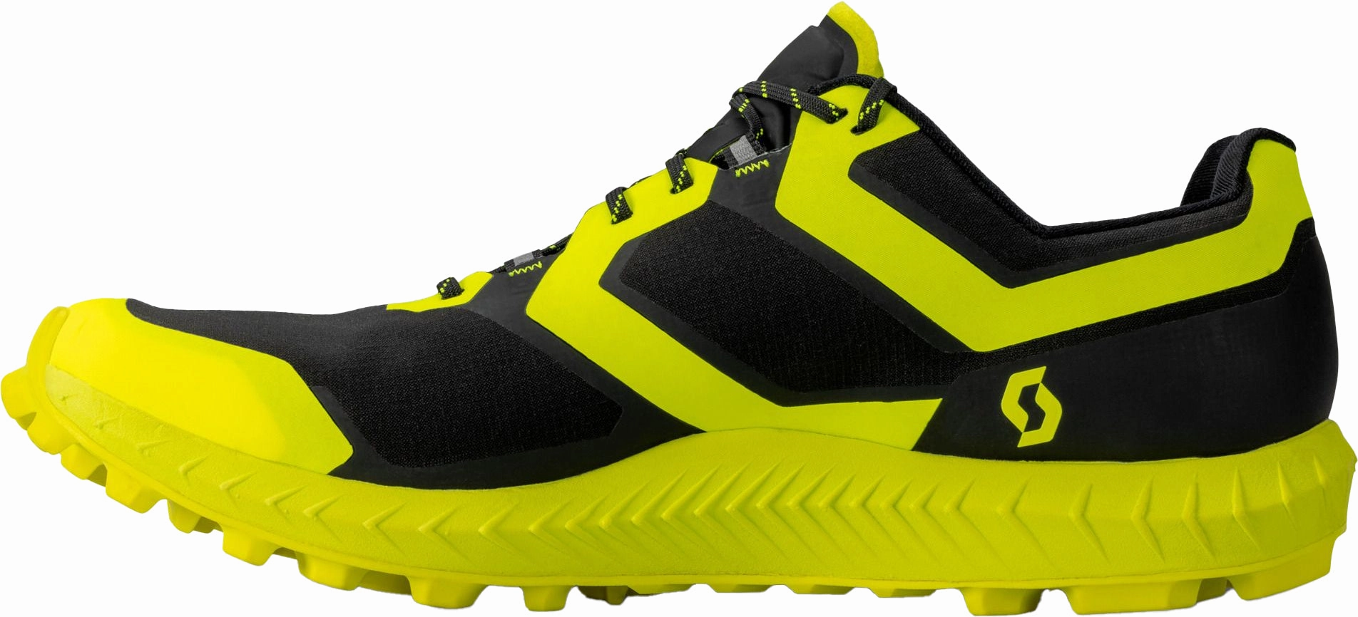 Scott Supertrac RC 2 Womens Trail Running Shoes - Black leather running shoes running in a triathlon